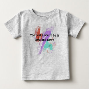 その最高の場所は大間とオパズ ベビーTシャツ