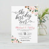 その最高の日のテーマの招待 招待状 (スタンド正面)