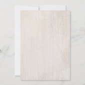 その最高の日のテーマの招待 招待状 (裏面)