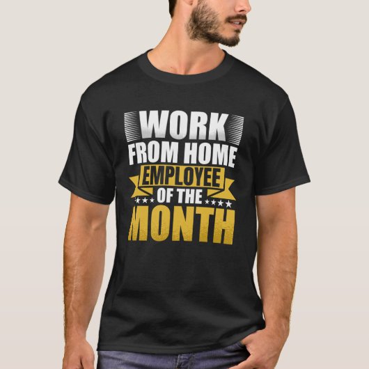 その月の在宅勤務 Tシャツ (正面)