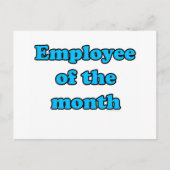 その月の従業員 ポストカード (正面)