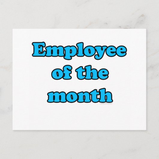 その月の従業員 ポストカード (正面)