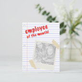 その月の従業員 ポストカード (スタンド正面)