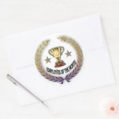 その月の従業員 ラウンドシール (封筒)