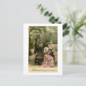 その本には「愛してる」って書いてあるの？ ポストカード (スタンド正面)