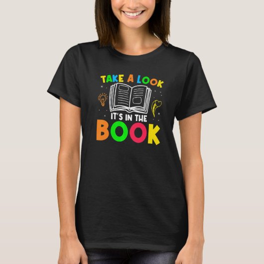 その本の中を見る Tシャツ (正面)