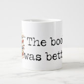 その本は読書用のマグが好かった ジャンボコーヒーマグカップ (正面)