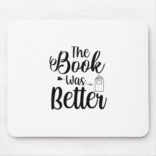 その本読の芸術は良かった マウスパッド (正面)