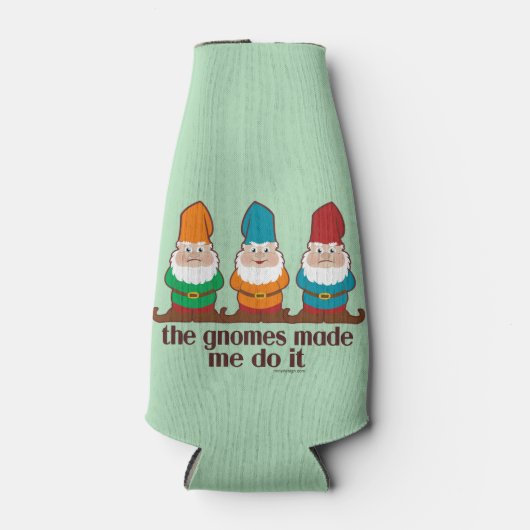 その格言を聞いて私はユーモアを解いた ボトルクーラー (正面)