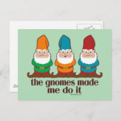 その格言を聞いて私はユーモアを解いた ポストカード (正面/裏面)