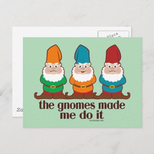 その格言を聞いて私はユーモアを解いた ポストカード (正面/裏面)