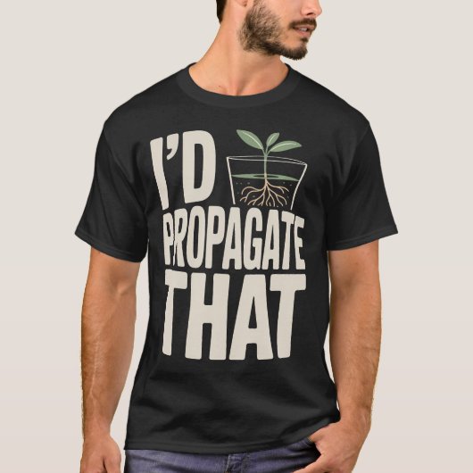 その植物を増やしたい Tシャツ (正面)