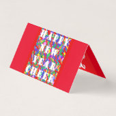 その楽しいシーズンのクリスマスロゴ混色 (裏面)