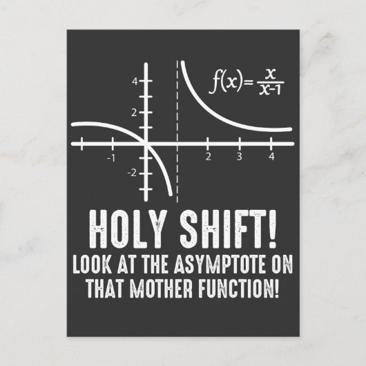 その機能に関する無症候性を聖なるシフトで見る ポストカード (正面)