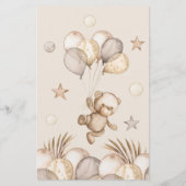 その歌の赤ちゃんシャワーのゲームの名前 (裏面)