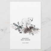 その歌の赤ちゃんシャワーのゲームの名前 (裏面)