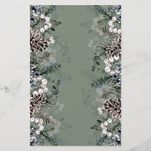 その歌の赤ちゃんシャワーのゲームの名前 (裏面)