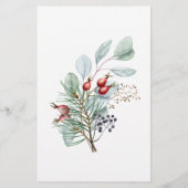 その歌の赤ちゃんシャワーのゲームの名前 (裏面)