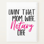 その母の妻の公証人生活の生活 プランナー手帳 (裏面)