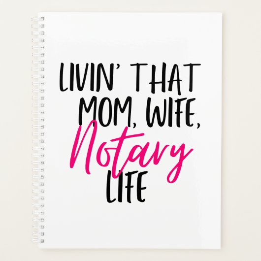 その母の妻の公証人生活の生活 プランナー手帳 (正面)