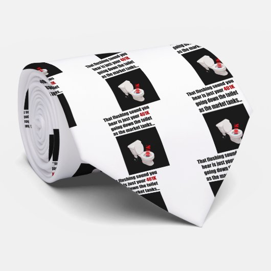 その水洗い音はトイレを下りていく401Kだ ネクタイ (ロール)