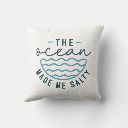 その海で私は塩辛くなった クッション (裏面)