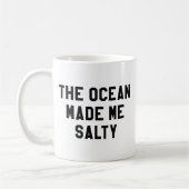 その海で私は塩辛くなった コーヒーマグカップ (左)