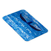 その海はホエールテールブルー海を呼んでいる マグネット (右側)