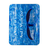 その海はホエールテールブルー海を呼んでいる マグネット (縦)