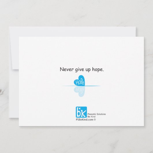 その深いでReflection_Flatカード7"x5" 案内状 (裏面)