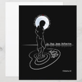 その深いでReflection_Flat紙シート11"x8.5" (正面/裏面)