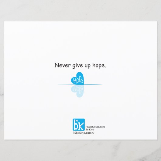 その深いでReflection_Flat紙シート11"x8.5" (裏面)