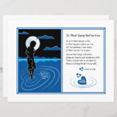 その深いでReflection_Flat紙シート11"x8.5" (正面/裏面)