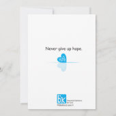 その深いリフレクション2_フラットカード5"x7" 案内状 (裏面)