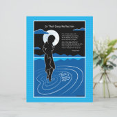 その深い反射1_フラット紙シート8.5x11インチ (スタンド正面)