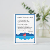 その深い反射2_ ポストカード (スタンド正面)