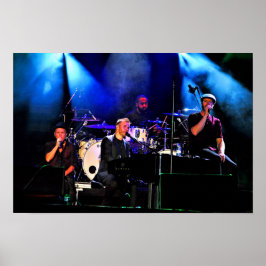 その演奏をライブで演奏する ポスター