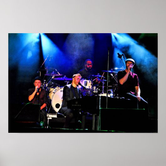 その演奏をライブで演奏する ポスター (正面)