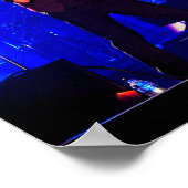 その演奏をライブで演奏する ポスター (角)