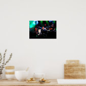 その演奏をライブで演奏する ポスター (キッチン)