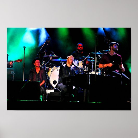 その演奏をライブで演奏する ポスター (正面)