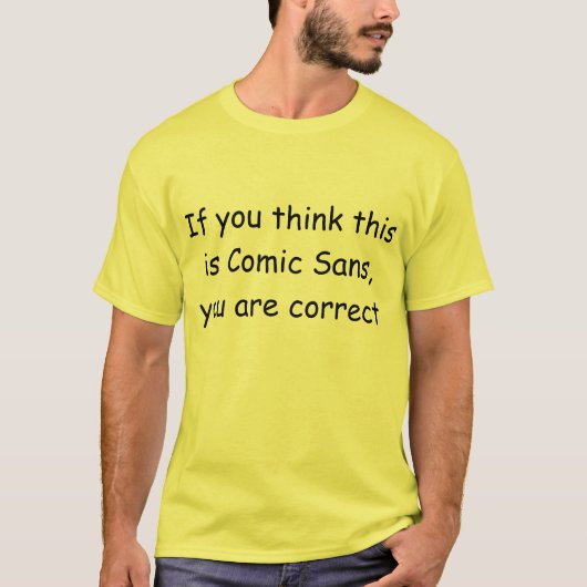 その漫画sans tシャツ (正面)