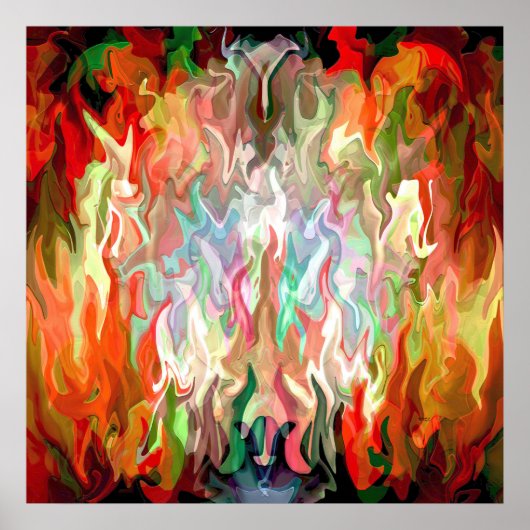 その火は内側から燃えて… ポスター (正面)