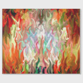 その火は内側から燃えて… ラッピングペーパー (フラット)