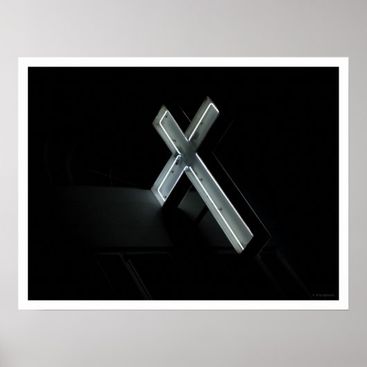 その点を示す ポスター (正面)