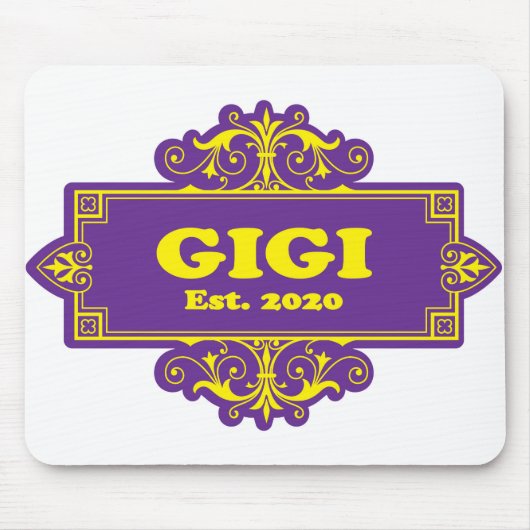 その特別な"GiGi 2020"のために マウスパッド (正面)