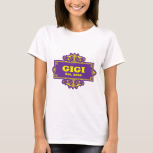 その特別な"GiGi 2020"のために Tシャツ