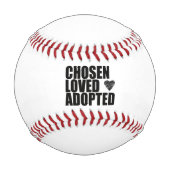 その特別児童の養子縁組 野球ボール (裏面)