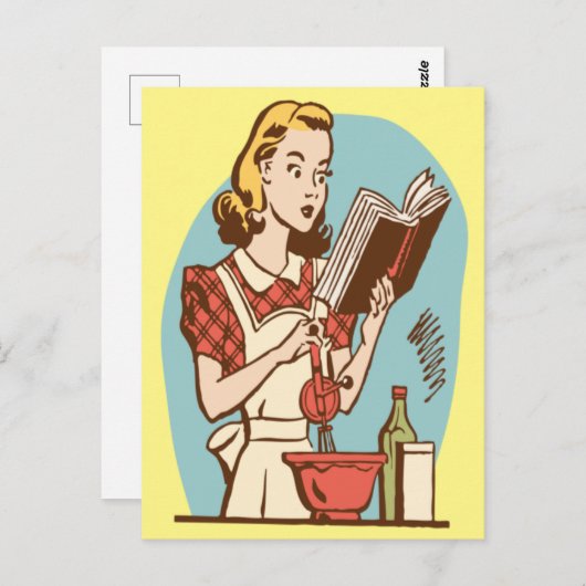 その特製の料理を用意して！ ポストカード (正面/裏面)