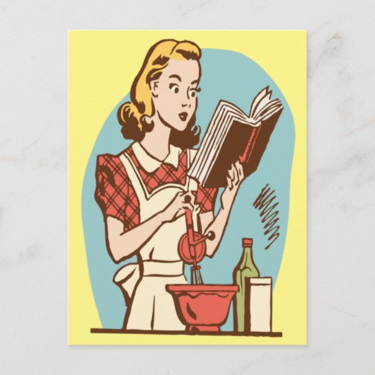 その特製の料理を用意して！ ポストカード (正面)